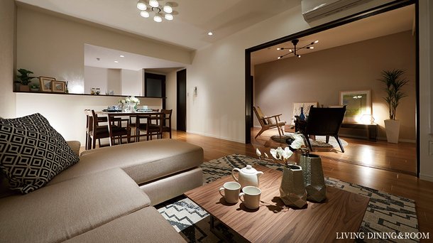 LIVING DINING & ROOM