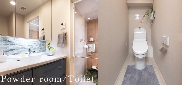 Powder room/Toilet