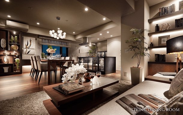 LIVING DINING ROOM