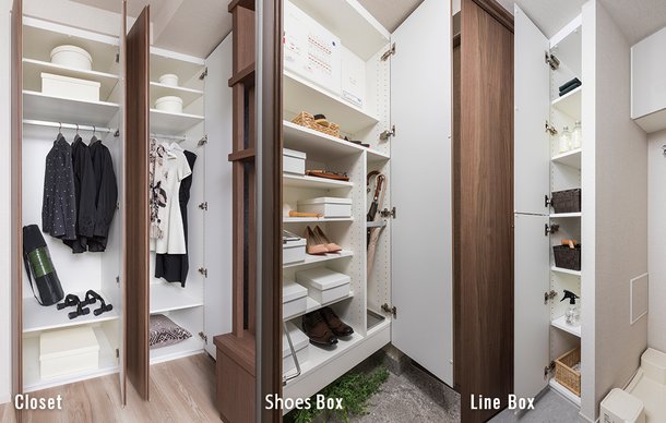 Closet & Shoes Box & Line Box