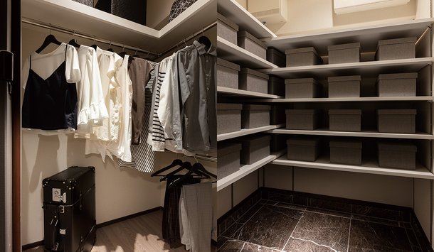 Walk-in Closet / Shose-in Closet