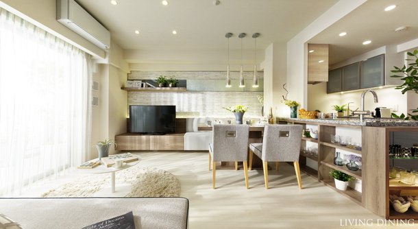 LIVING DINING