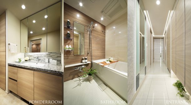 POWDER ROOM / BATHROOM / ENTRANCE