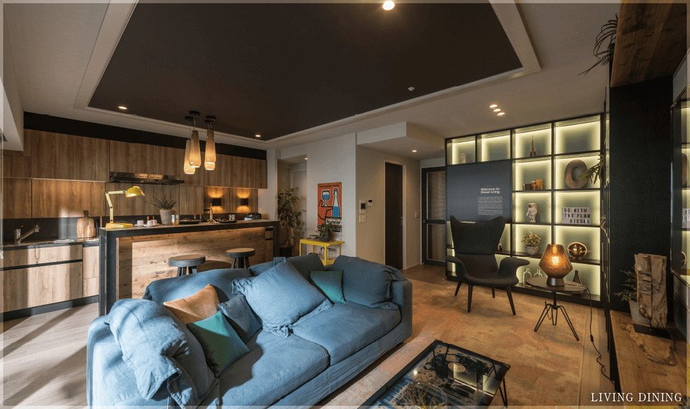 LIVING DINING