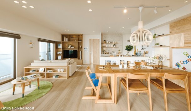 LIVING & DINING ROOM