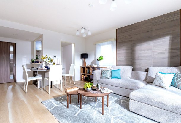 Living Dining Kitchen