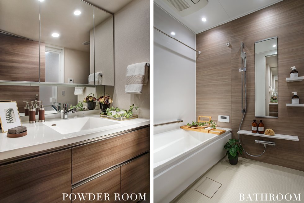 POWDER ROOM／BATHROOM