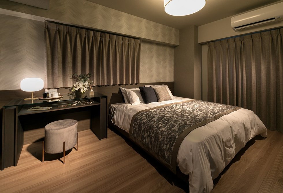 主寝室（竣工写真）