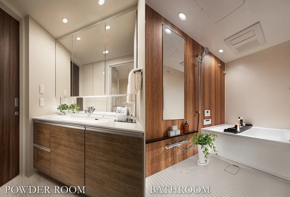 POWDER ROOM／BATHROOM