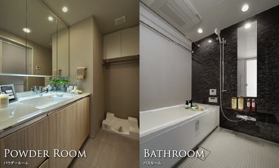 POWDER ROOM／BATHROOM