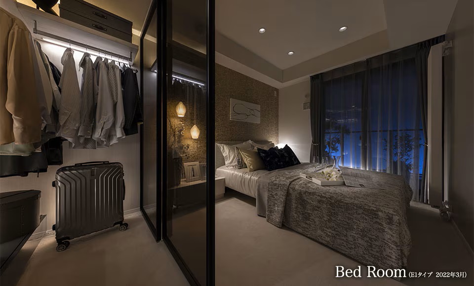 Bed Room（E1タイプ 2022年3月撮影）