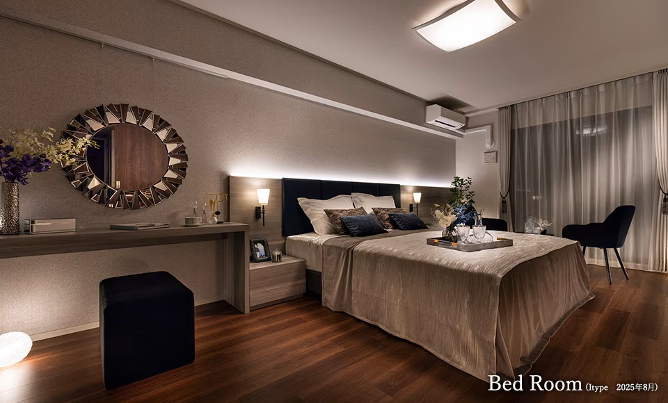 Bed Room（Iタイプ 2025年8月撮影）