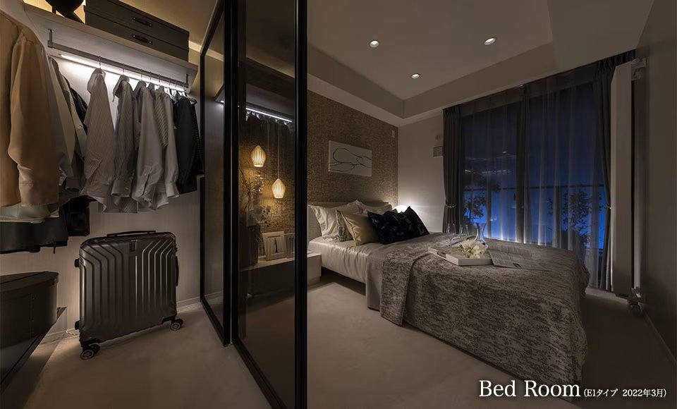 Bed Room（E1タイプ 2022年3月撮影）