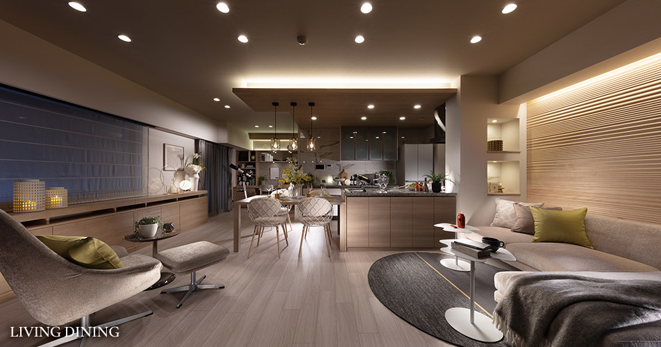 LIVING DINING