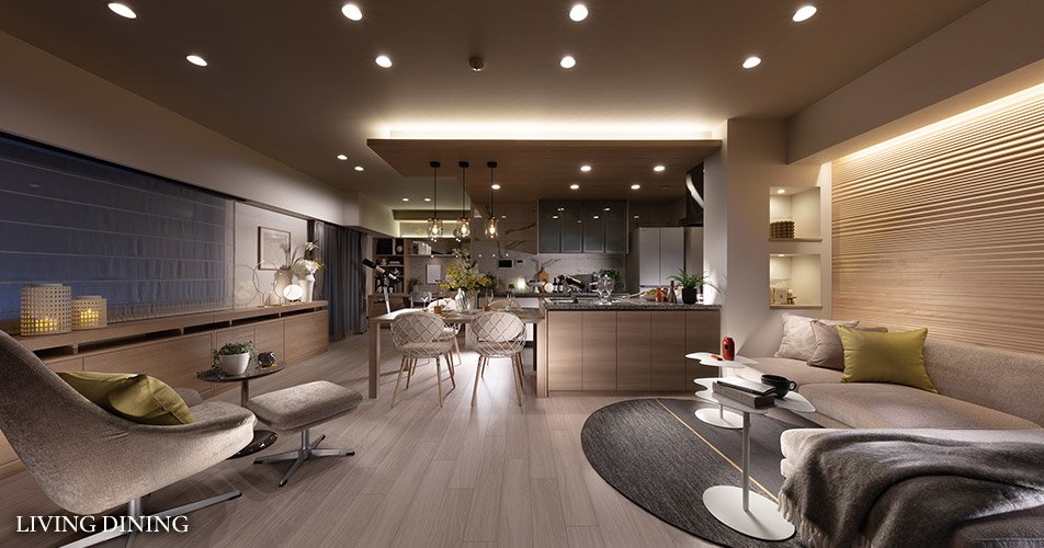 LIVING DINING