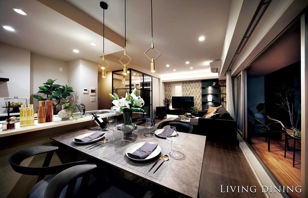 LIVING DINING