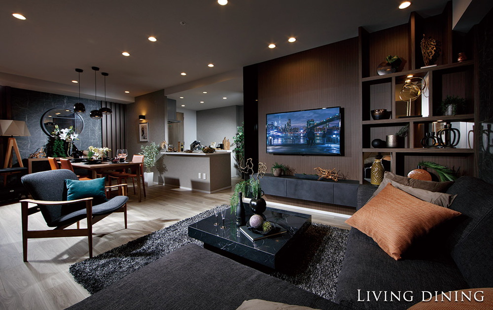 LIVING DINING