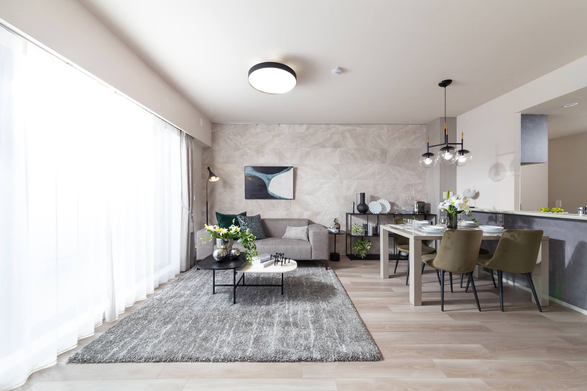 LIVING DINING
