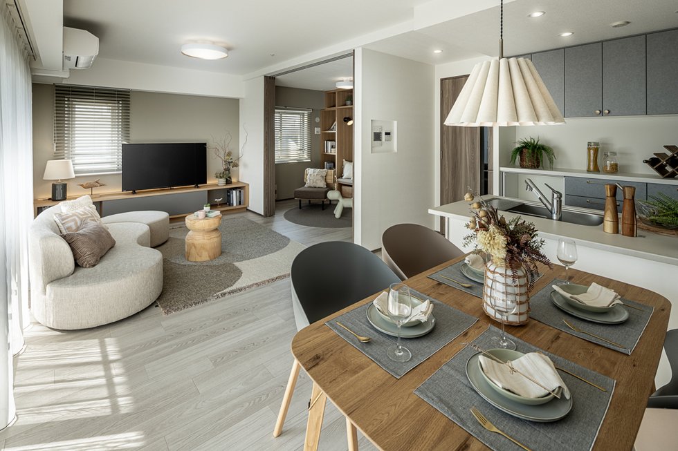 LIVING DINING