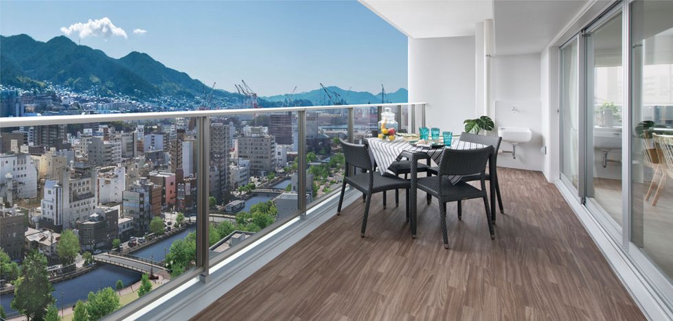 Wide Balcony