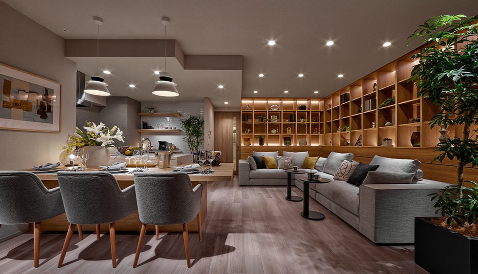Living dining room
