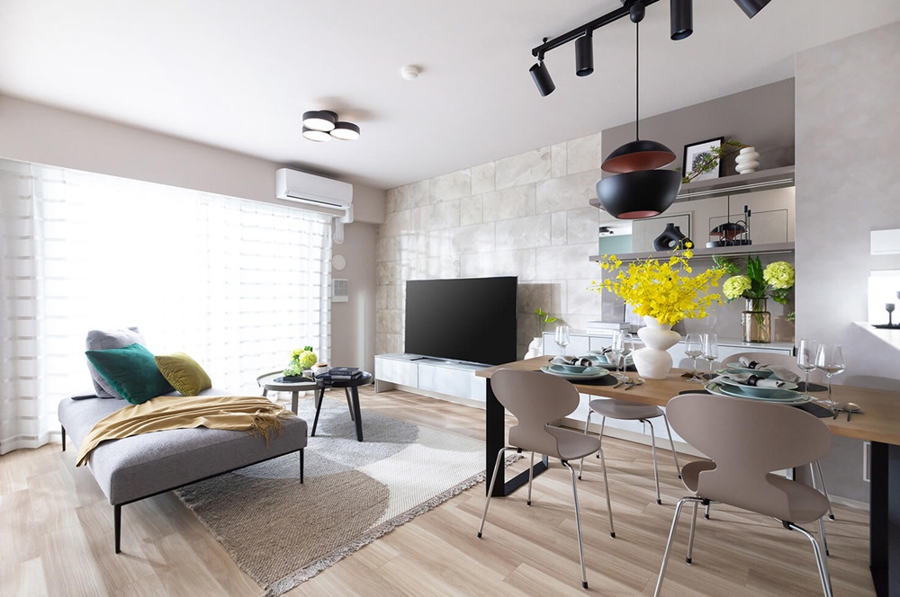 LIVING DINING ROOM