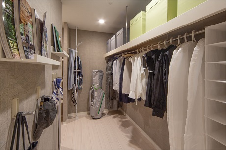 Walk Through Closet