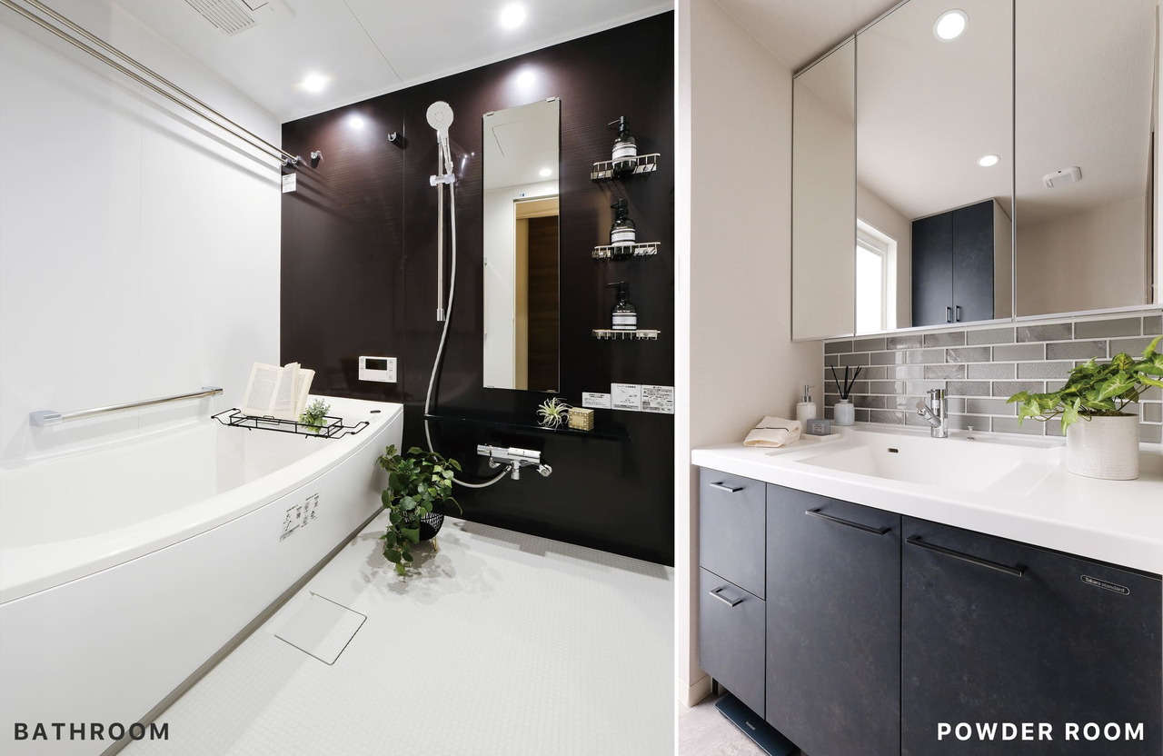 BATHROOM／POWDER ROOM
