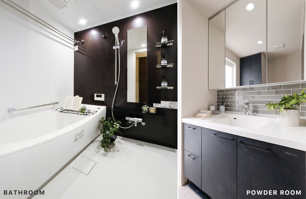 BATHROOM／POWDER ROOM