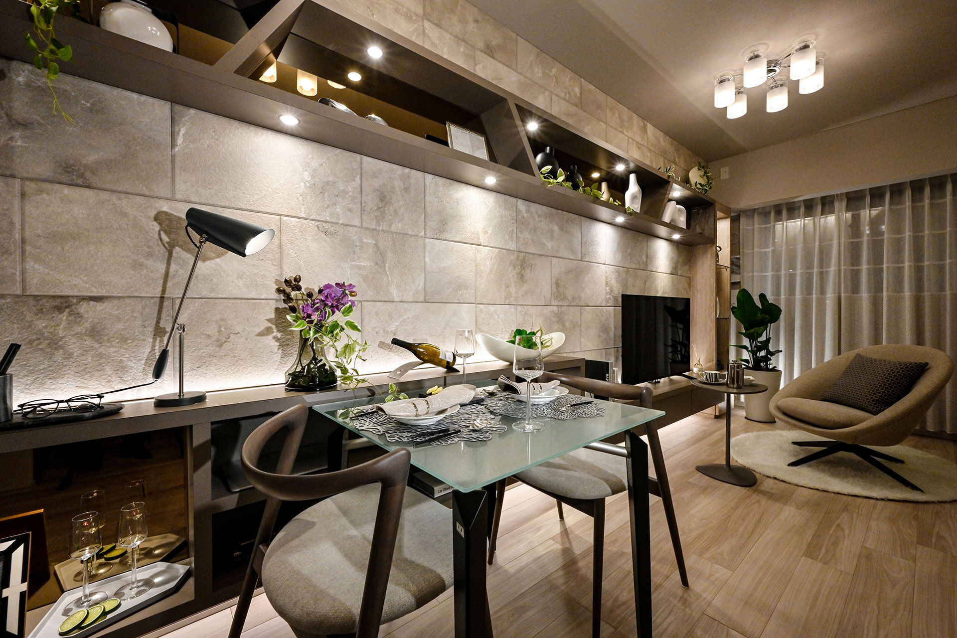 LIVING DINING