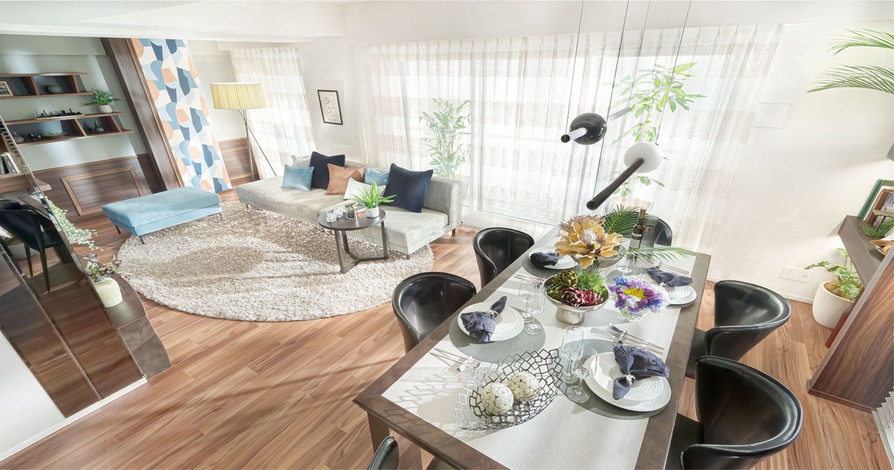 LIVING DINING