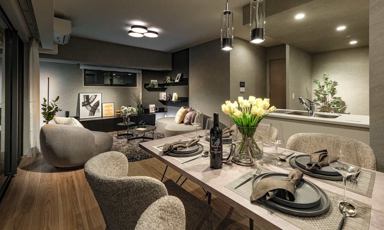 LIVING DINING