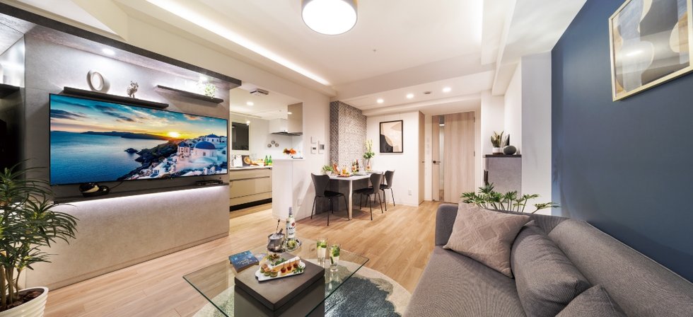Living Dining kitchen