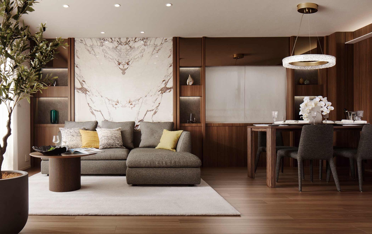 LIVING DINING