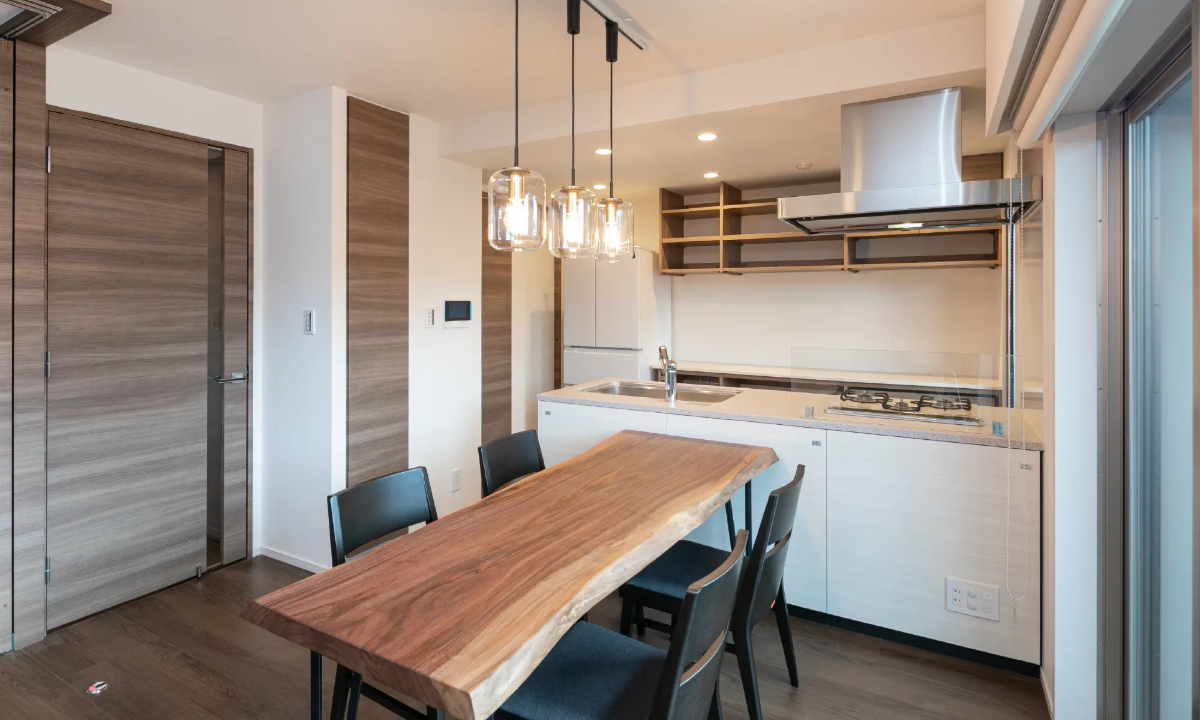 LIVING DINING KITCHEN