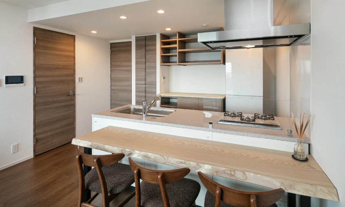 LIVING DINING KITCHEN