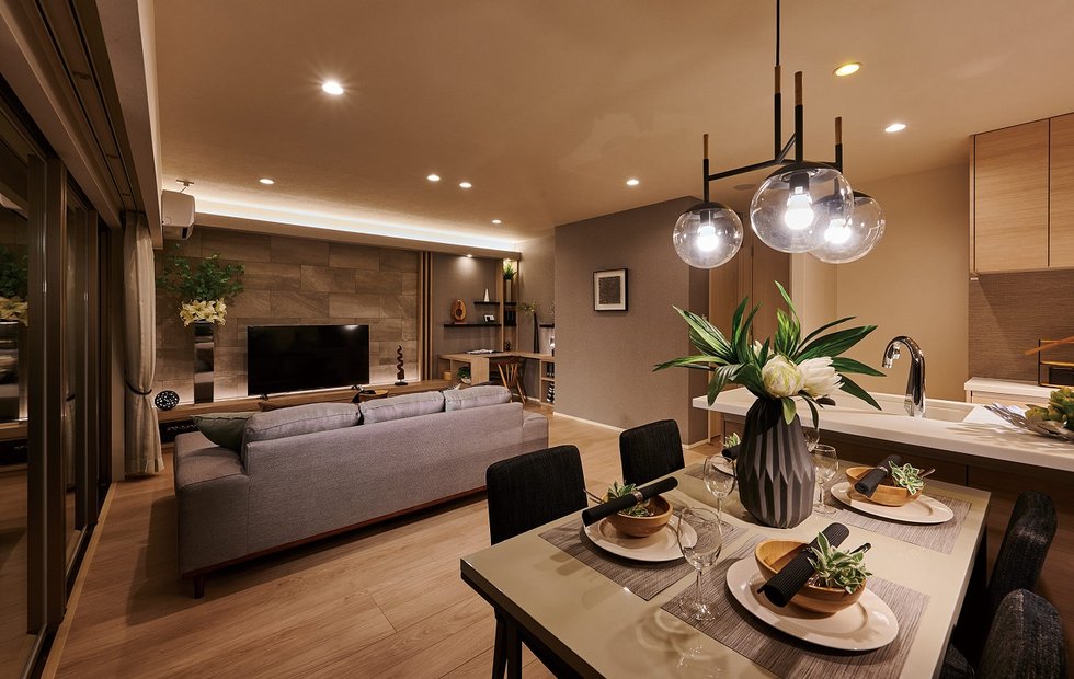 LIVING DINING
