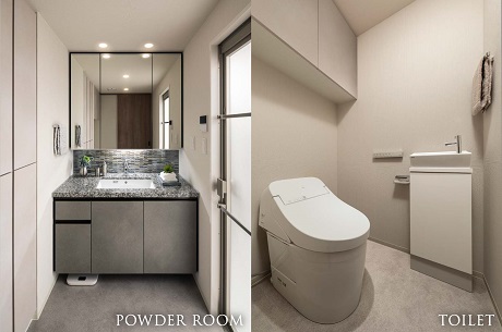 POWDER ROOM/TOILET