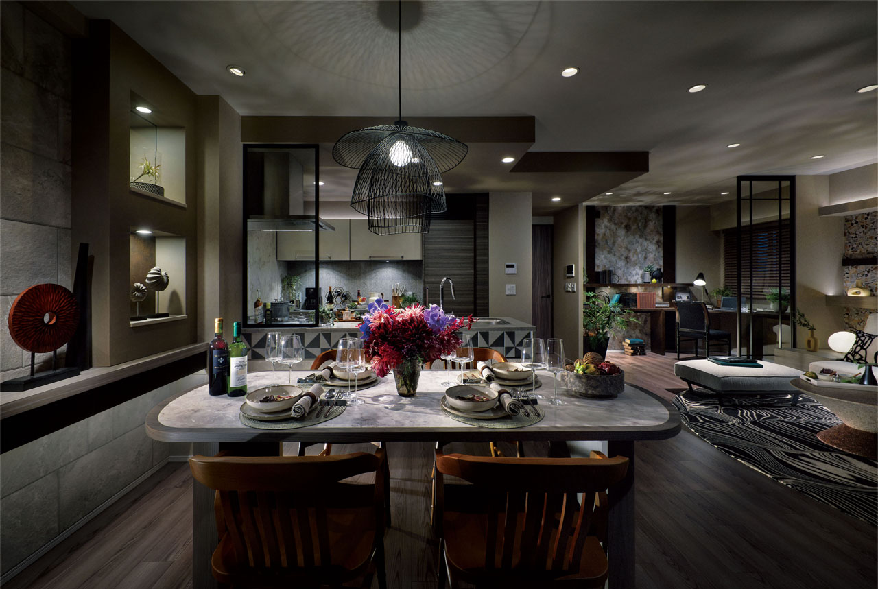 LIVING DINING