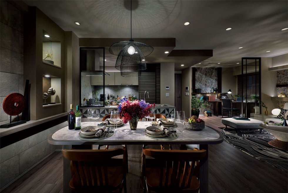 LIVING DINING