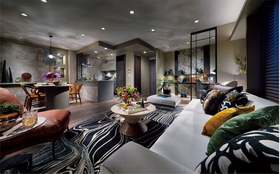 LIVING DINING