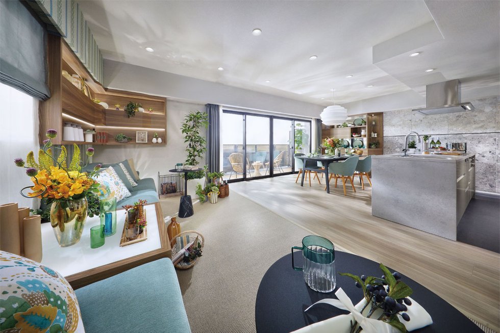LIVING DINING