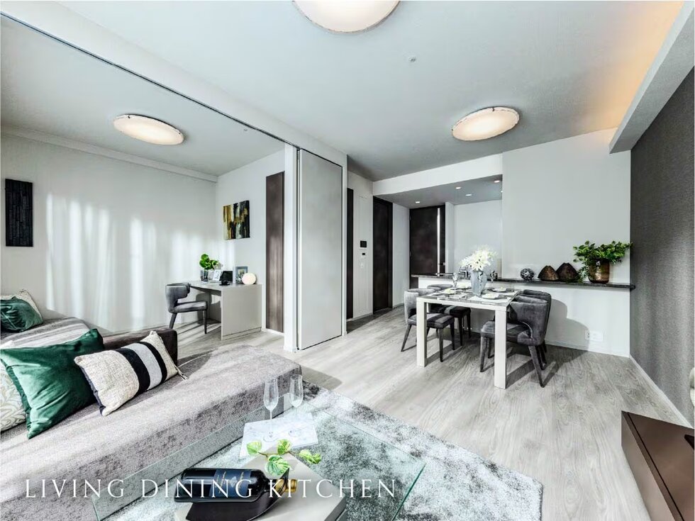 LIVING DINING KITCHEN