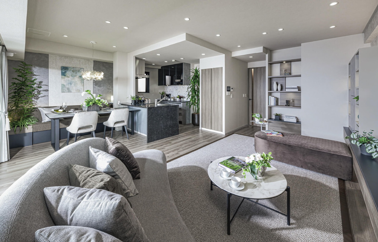 LIVING DINING