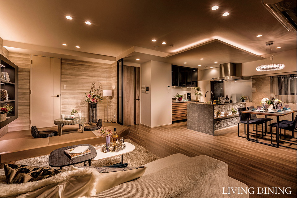 LIVING DINING