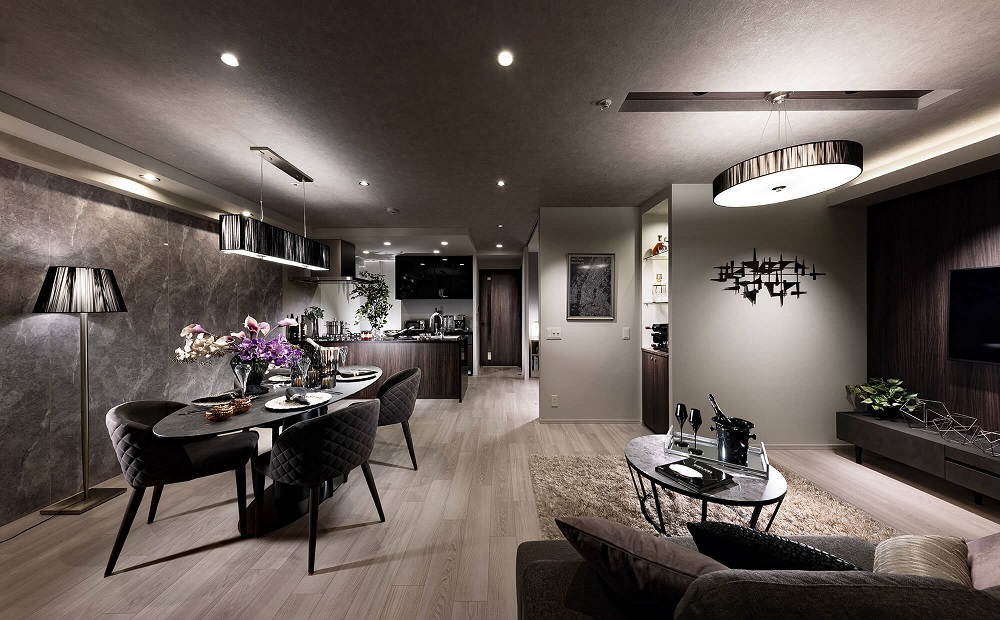 LIVING DINING KITCHEN