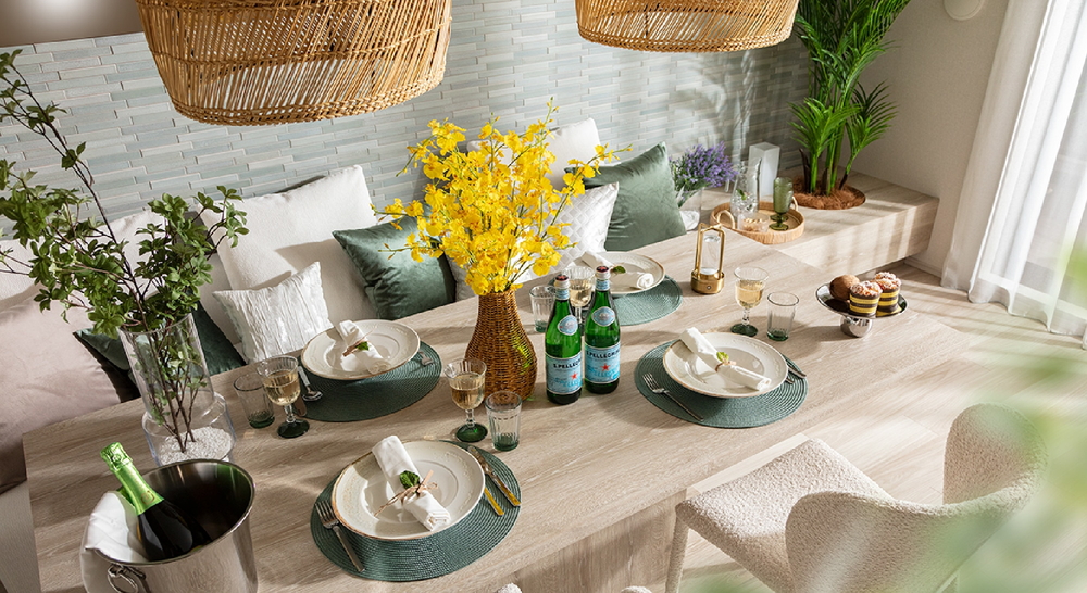 Living Dining Kitchen