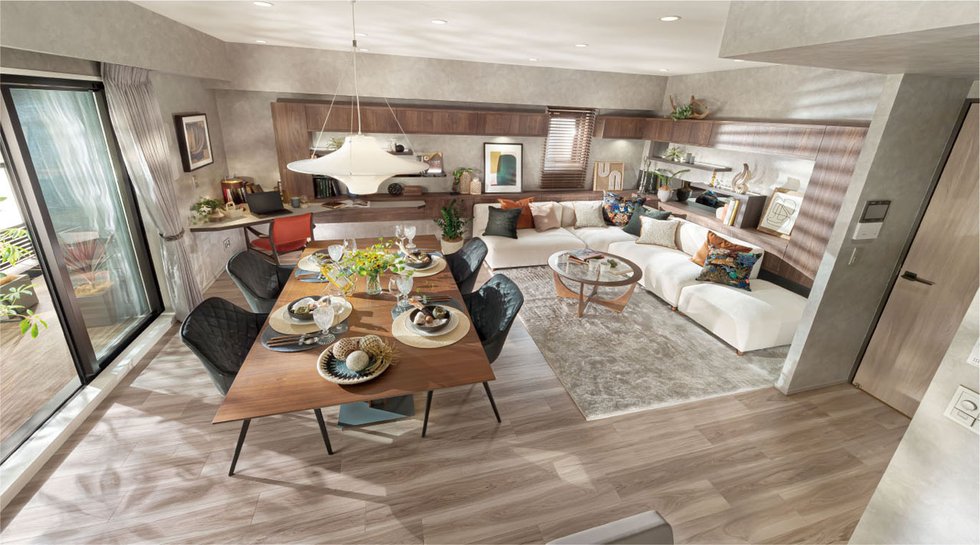 LIVING DINING