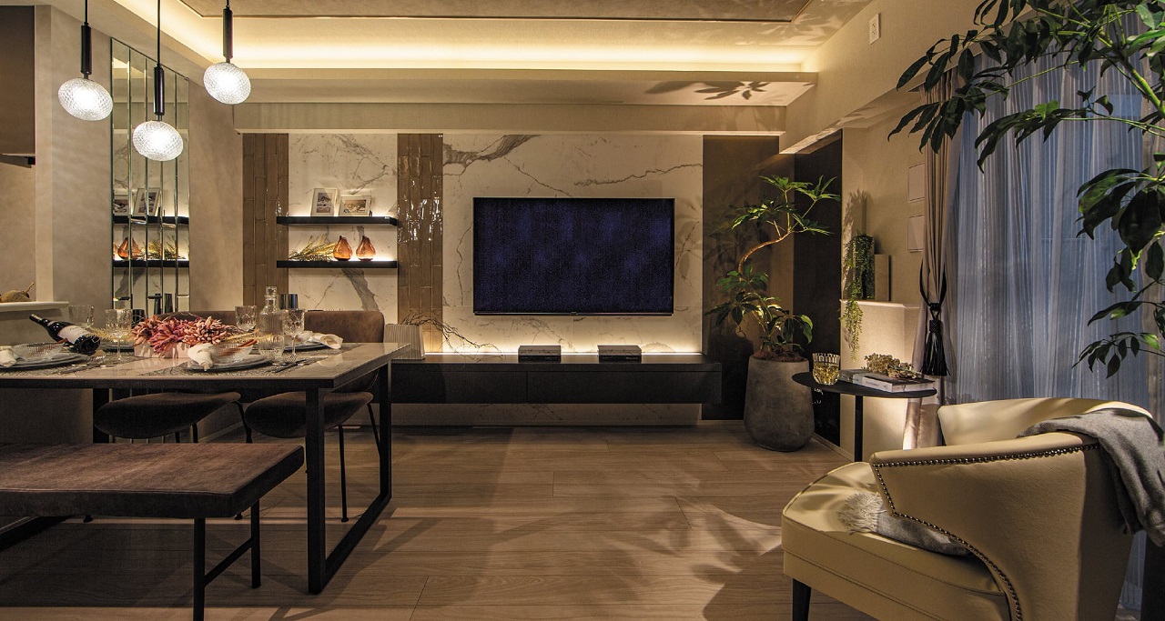 LIVING DINING