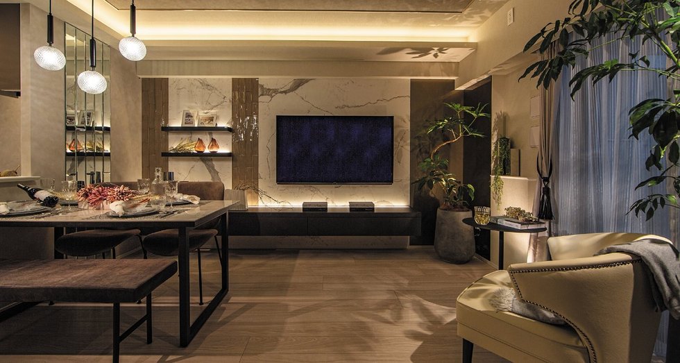 LIVING DINING